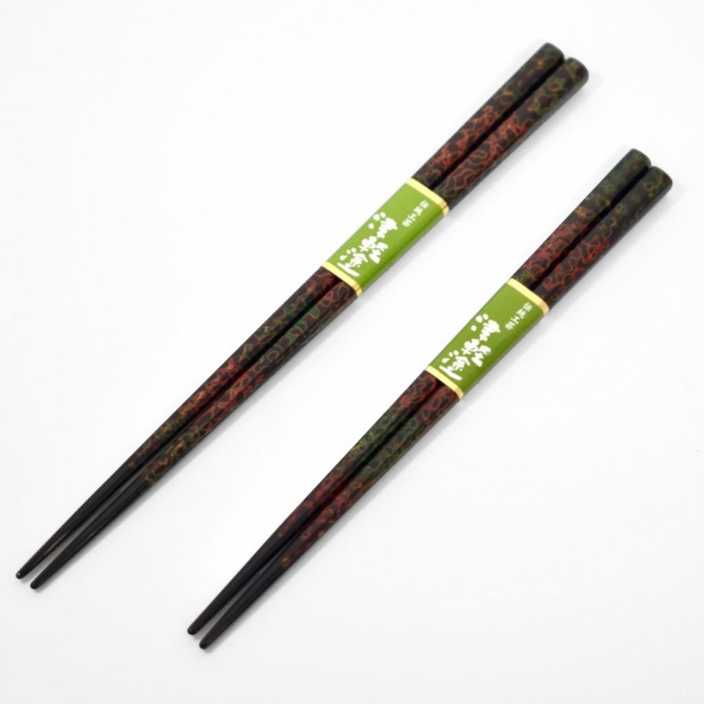 津軽唐塗 箸 呂上（20.5cm/23.5cm） – 漆器 高翆