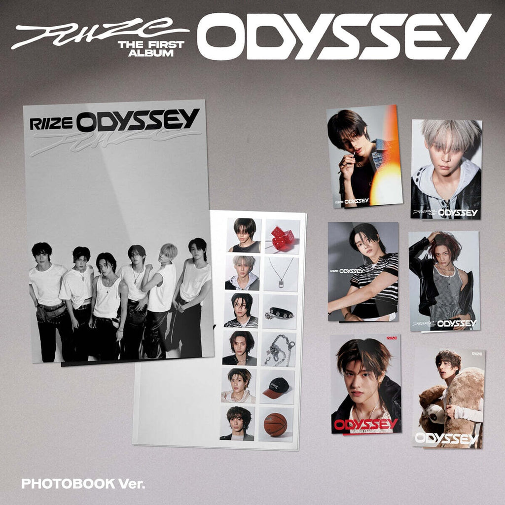 RIIZE - ODYSSEY [PHOTOBOOK Ver.] 1st Album – KPOP MARKET