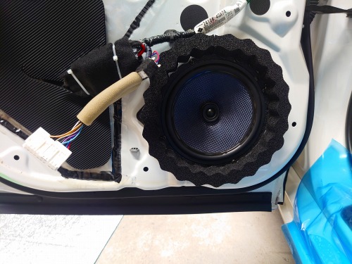 スカイライン V37】BLUE MOON AUDIO スピーカー CX165 取付 | くるまや