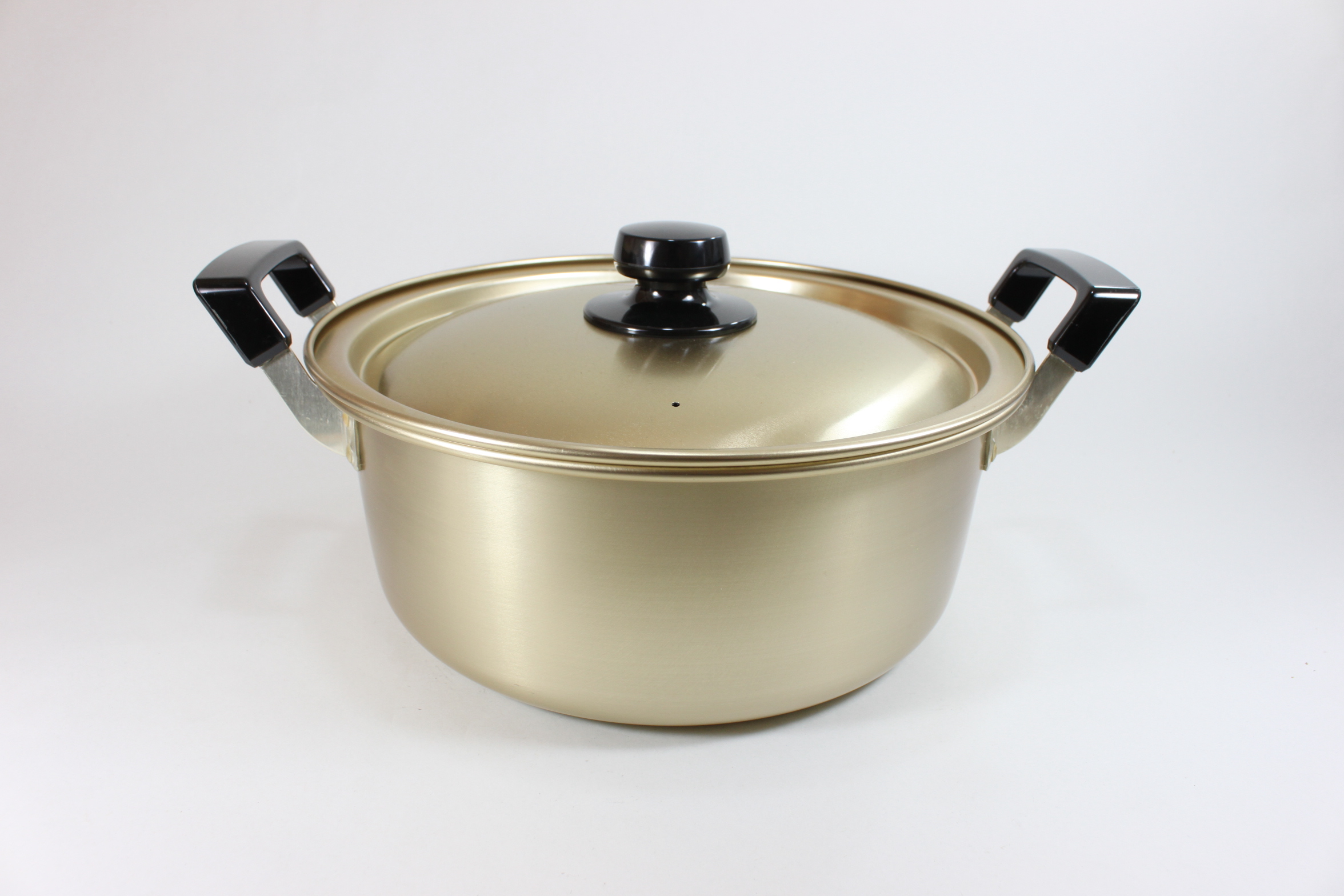 アルマイト両手鍋 日本製 22cm/Alumite two handles pan/22cm/japan