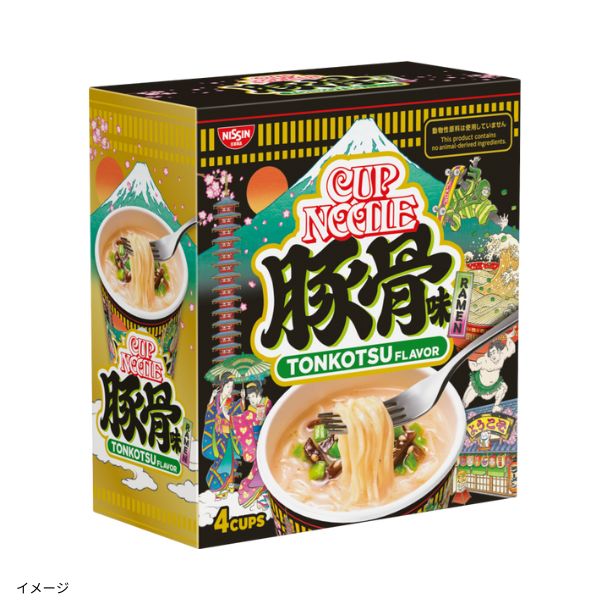 日清食品「ご当地カップヌードルミニ 豚骨味 4食入り」のお得通販