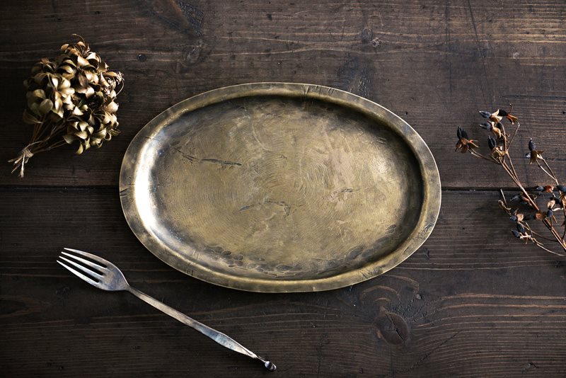 金属のプレートでサンドイッチのワンプレート朝ごはん | 暮らしと