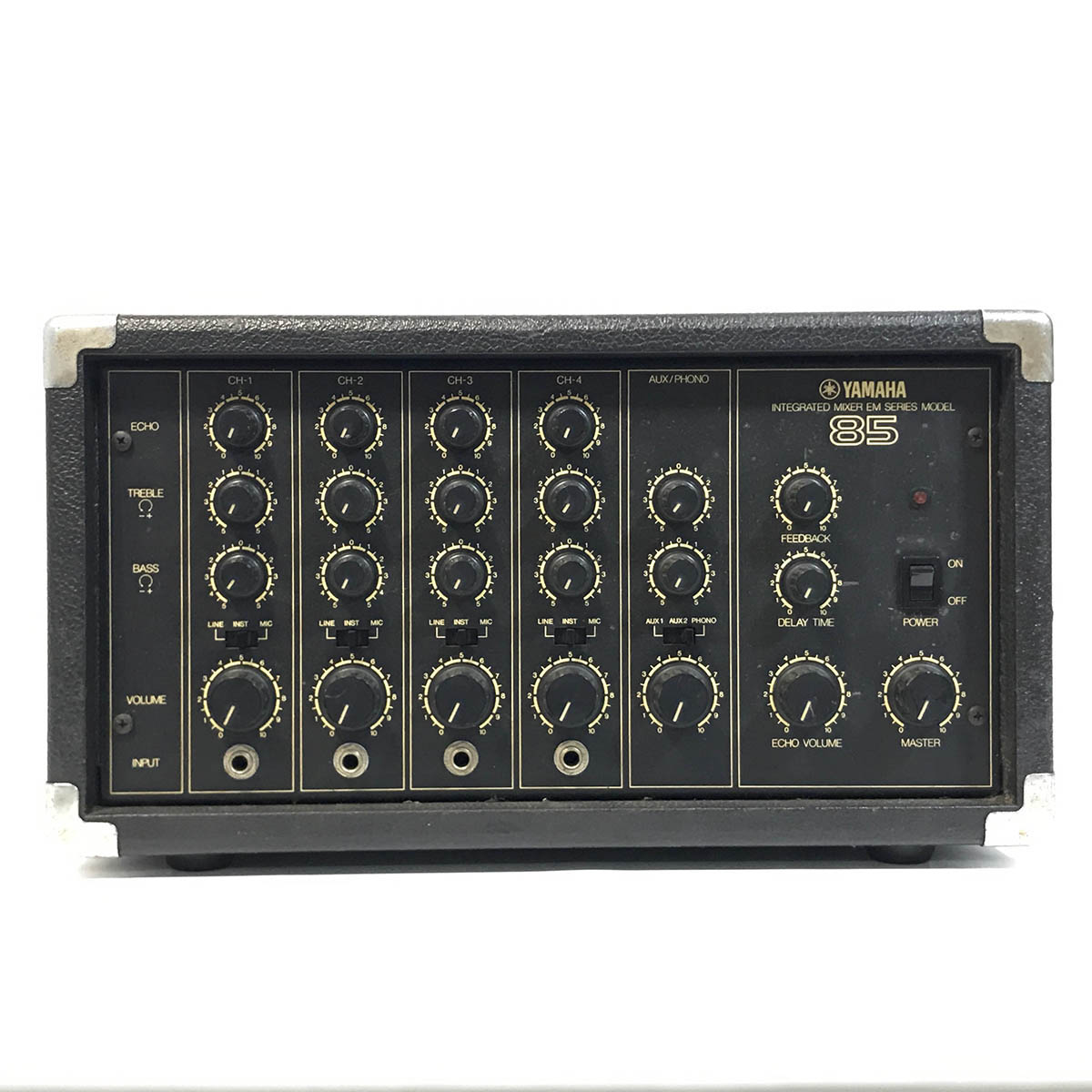 買取｜YAMAHA｜Powered Mixer｜EM-85｜入力4[MIC/INNST