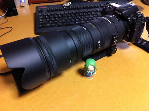 超望遠ズームレンズ SIGMA APO 50-500mm F4.5-6.3 DG OS HSM 購入