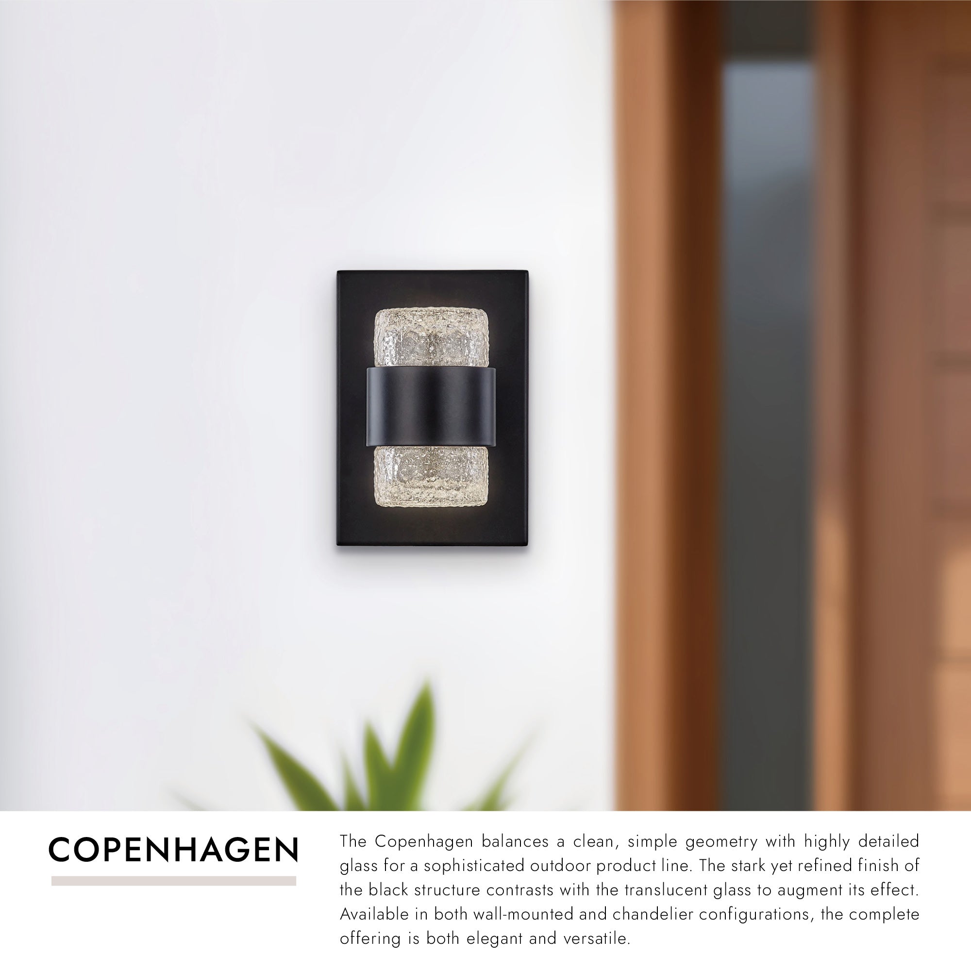 Copenhagen 8-in Exterior Wall Sconce – Kuzco Lighting