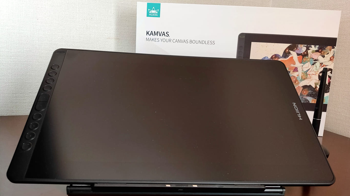 Huion Kamvas 16(2021) を実機レビュー！ Cintiq 16と比べてみた
