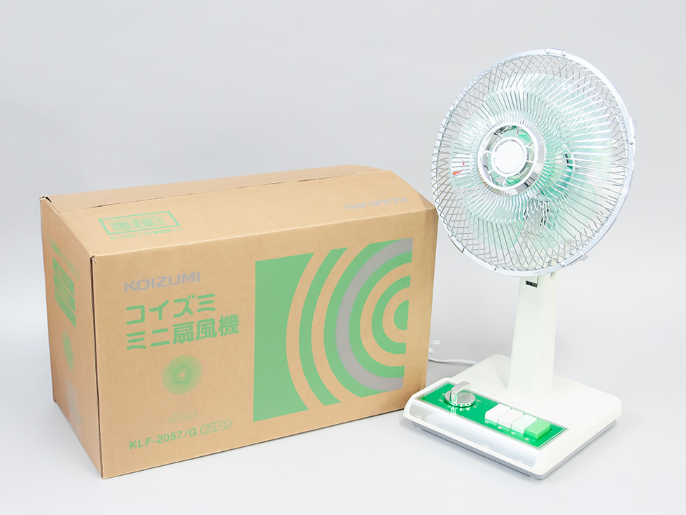 2025 NEWモデル／新しくて懐かしい、レトロ扇風機をご紹介（KLF-2056