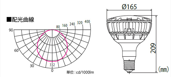 LDR100-200V25N8-H/E39-40BK3 || バラストレス水銀灯 アイリスオーヤマ
