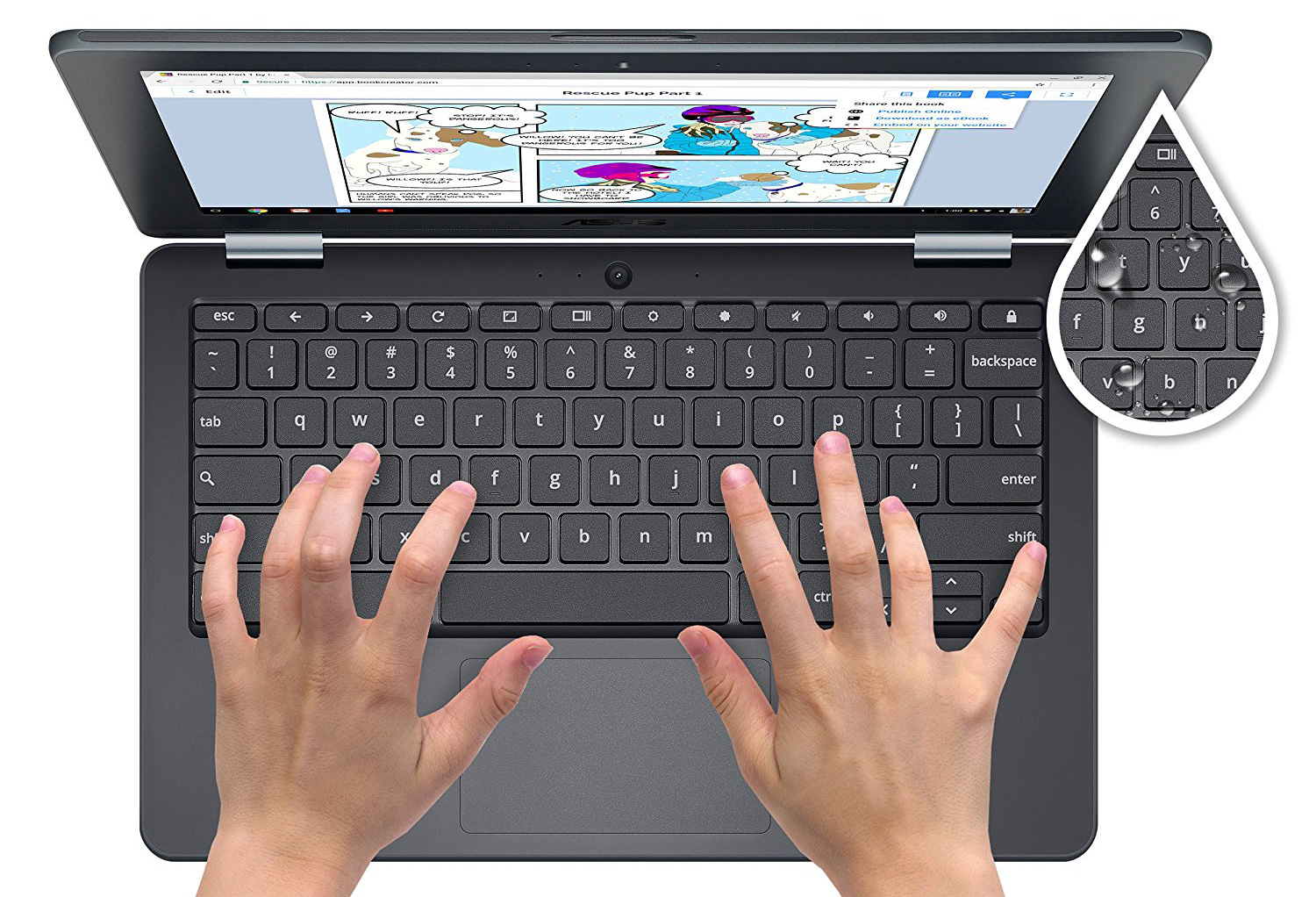 ASUS Chromebook Flip C213 - スペック、テスト、価格 | LaptopMedia 日本