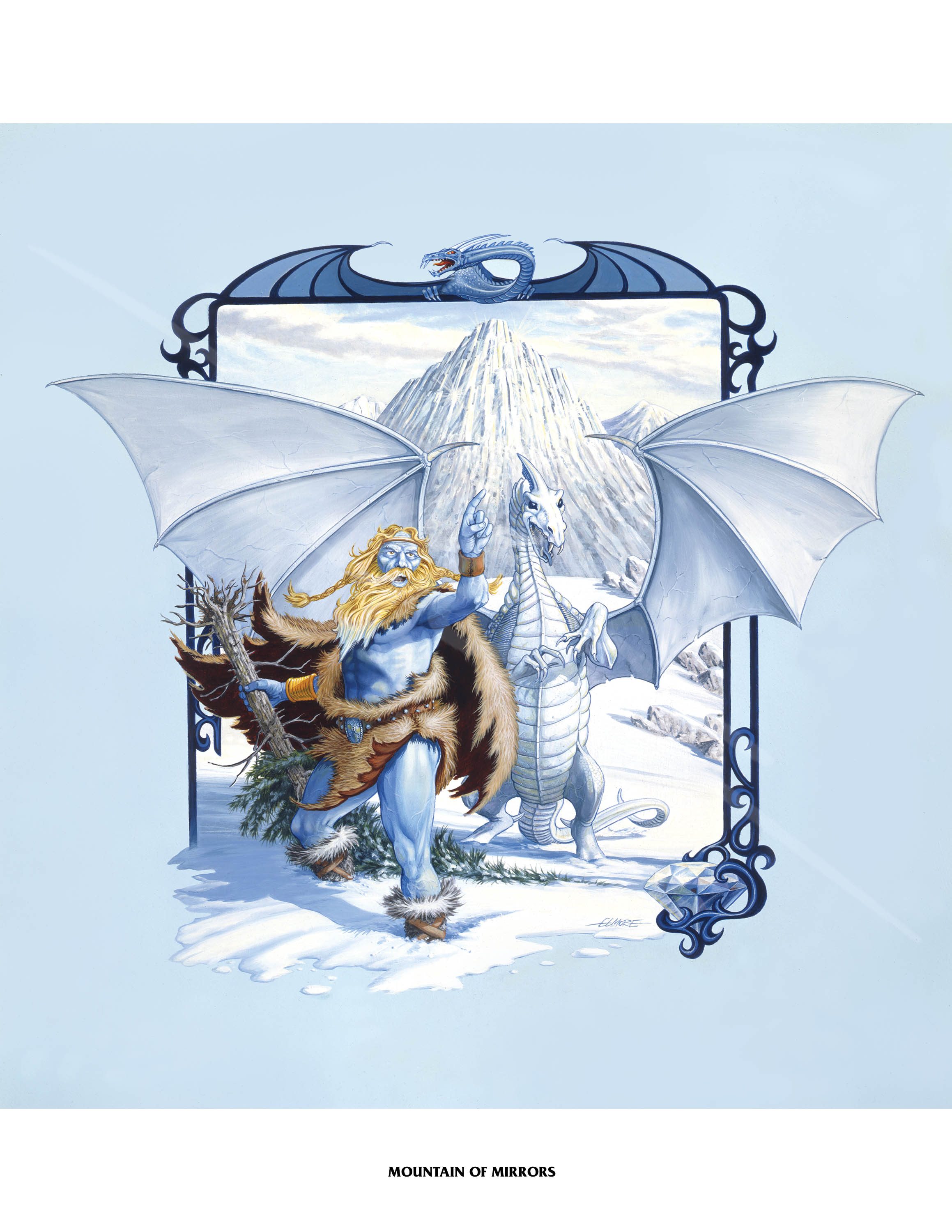 Larry Elmore · D&D - Endless Quest - Mountain Of Mirrors