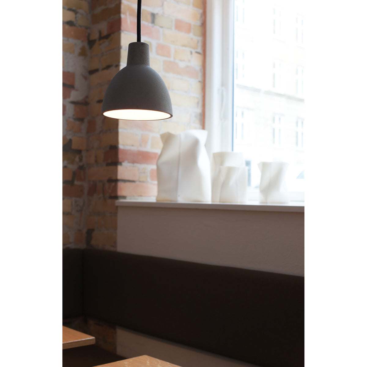 トルボー ペンダント / Φ120 ライト・グレー ペンダントライト Louis