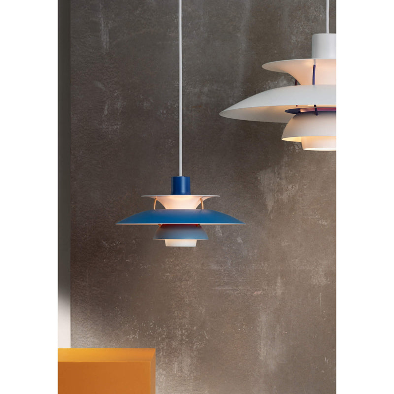 PH 5 ミニ / ブルー・グラデーション ペンダントライト Louis Poulsen