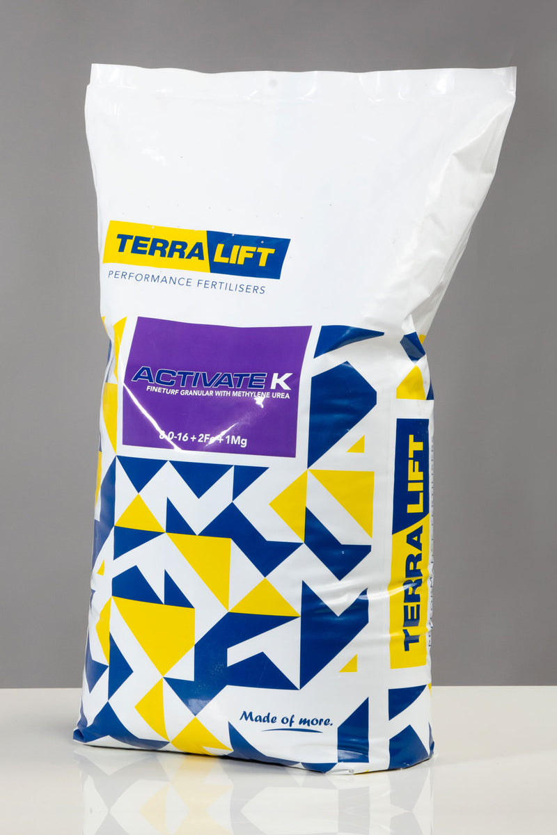 Terralift Activate | K 8-0-16 20kg | Fertiliser | LawnPride