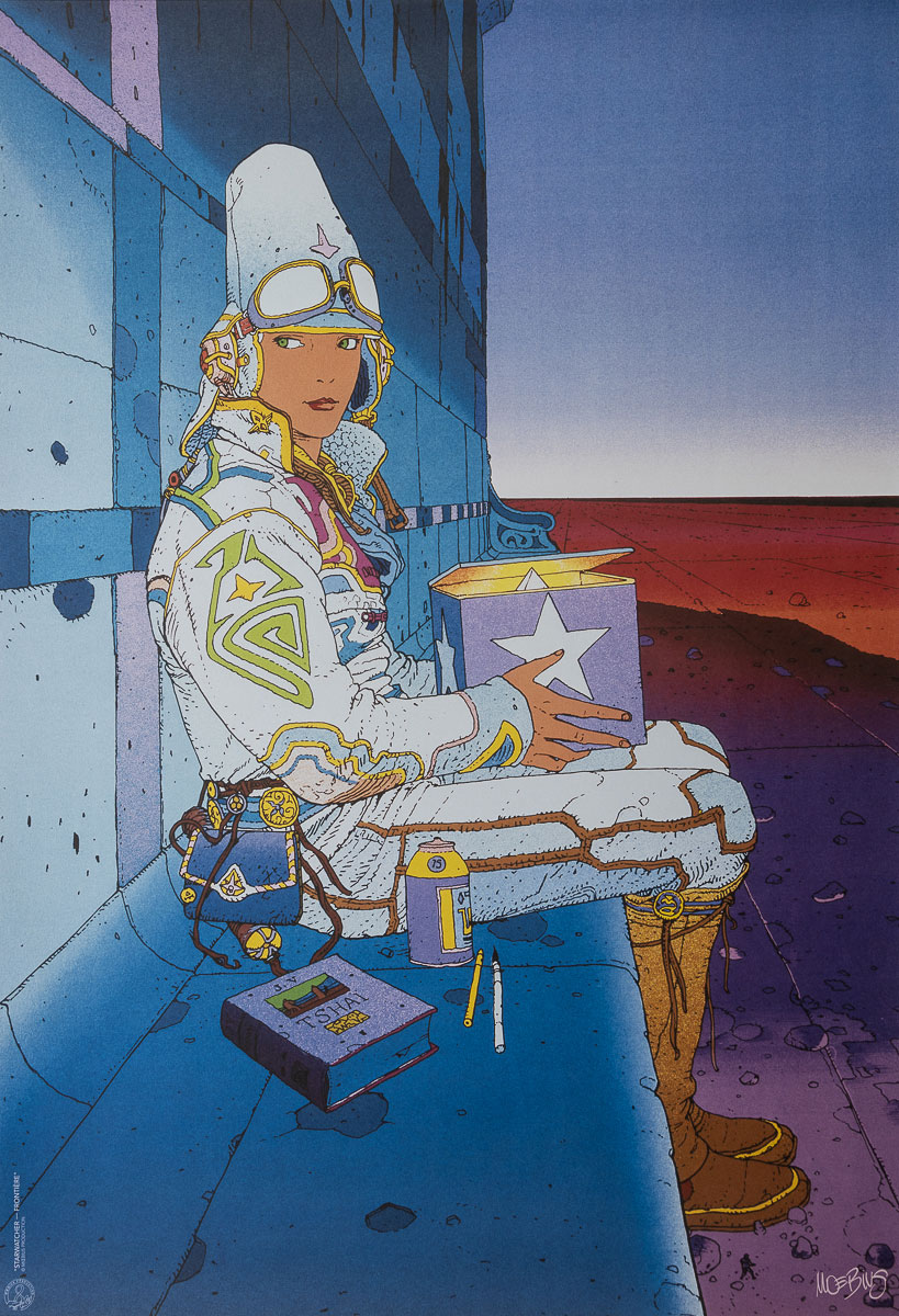 Lámina Moebius : Starwatcher - Frontera