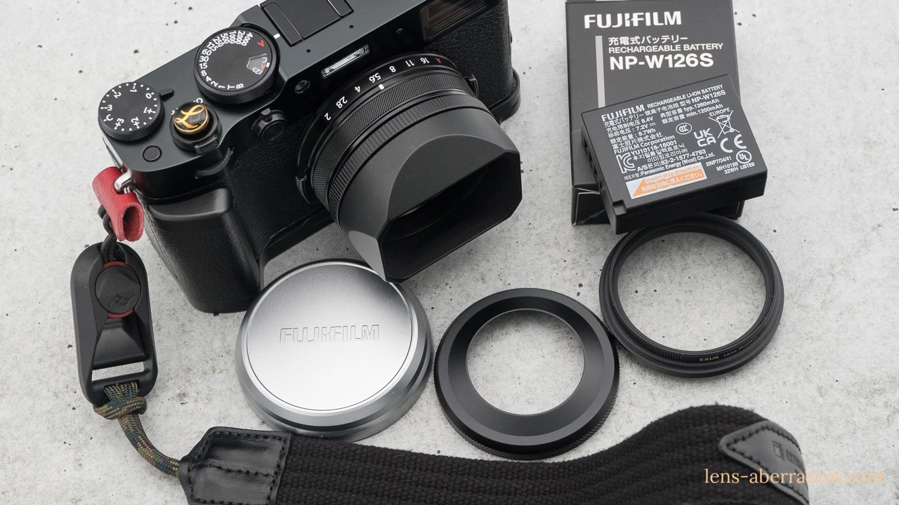 FUJIFILM X100VI】に使うアクセサリーのレビュー | 収差Love