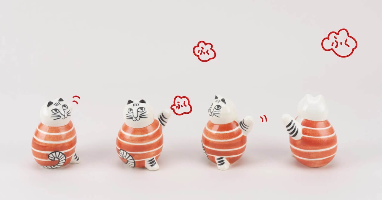 リサ・ラーソン】北欧スタイルの招き猫「スウェーデンのまねくねこ」と