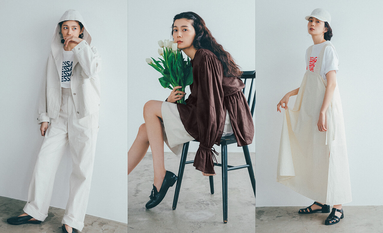 human woman × 菊池亜希子さん】初夏のコラボアイテム出来ました！ | LEE