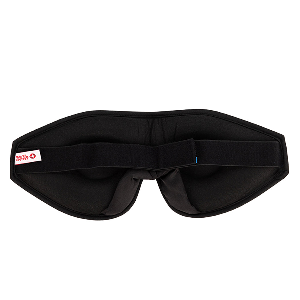 立体的なデザインで睡眠をサポートするアイマスク【TRAVEL SENTRY