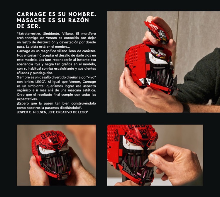 LEGO Instructions for set 76199 Carnage, Marvel Super Heroes