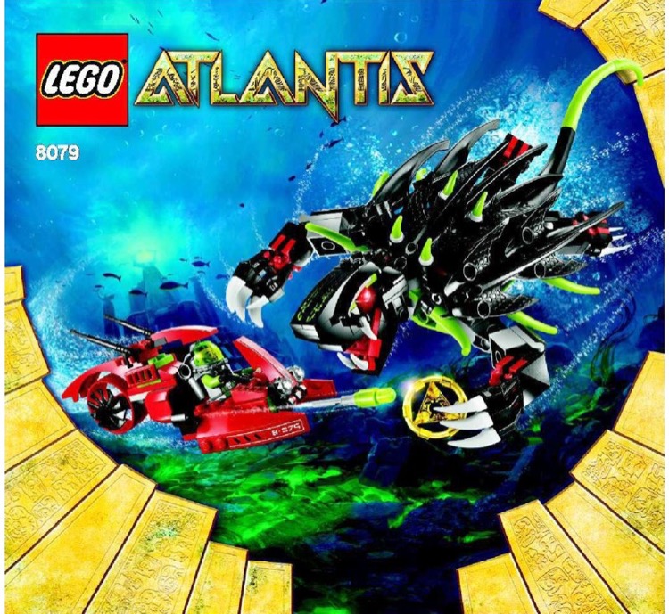 LEGO Instructions for set 8079 Shadow Snapper, Atlantis - {None}