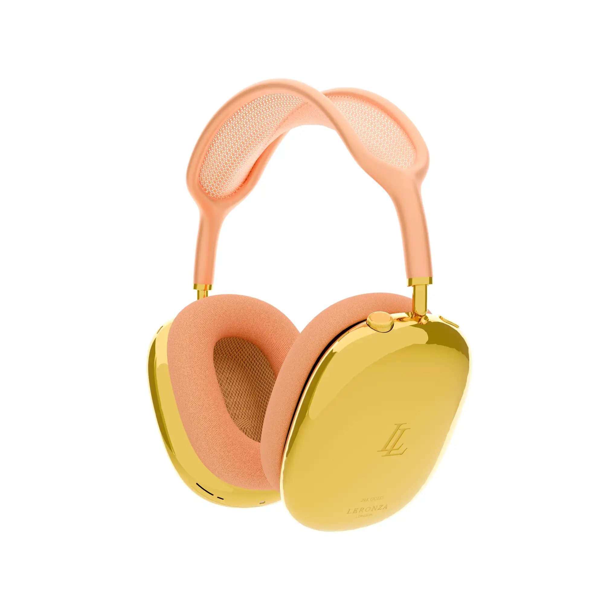 24K Gold Apple AirPods Max 2 Orange – Ultimate Luxury Finish