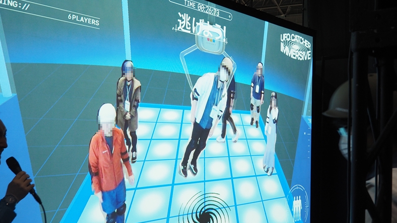 人間が取られるUFOキャッチャー体験などを出展！「セガ フェイブ