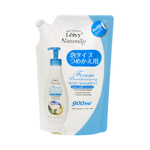 Leivy ボディシャンプー フローラル ハニー 泡 レイヴィー 900ml