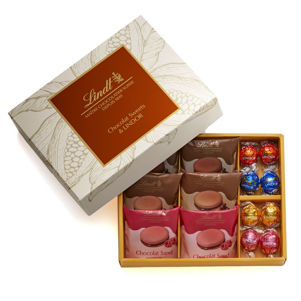 ショコラスイーツ & リンドール アソート（ショコラフィナンシェ4個＋