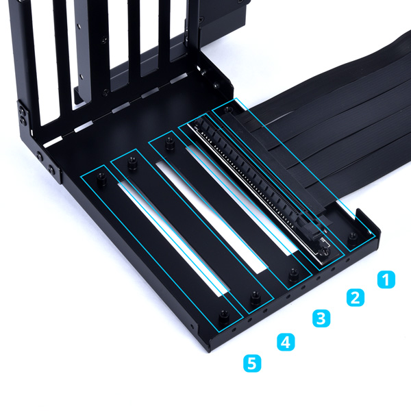 O11DXL-1 垂直 GPU ブラケット キット PCI-e 4.0 - LIAN LI は PC