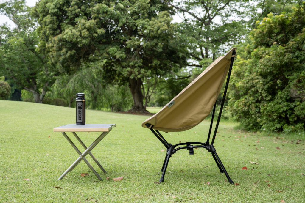 DOD「スゴイッス」最高のアウトドアチェアに出会えたかも？ヘリ