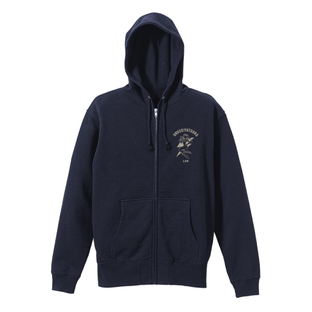 うる星やつら』 ラムの電撃 ジップパーカー NAVY : サンデープレミアム