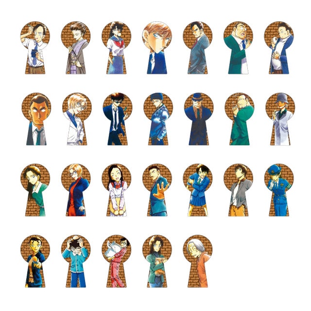 名探偵コナン』鍵穴ピンズ27～52巻 : サンデープレミアムショップ