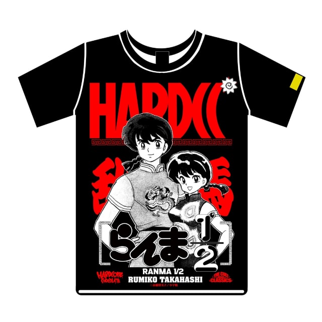 らんま1/2』ハードコアチョコレート コラボTシャツ 早乙女乱馬