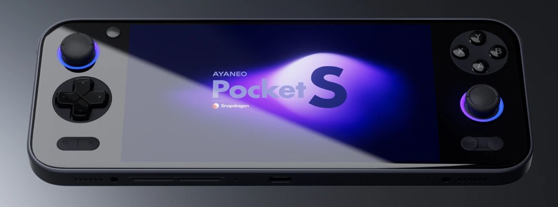 AYANEO Pocket S handheld Game Console has a 1440p display
