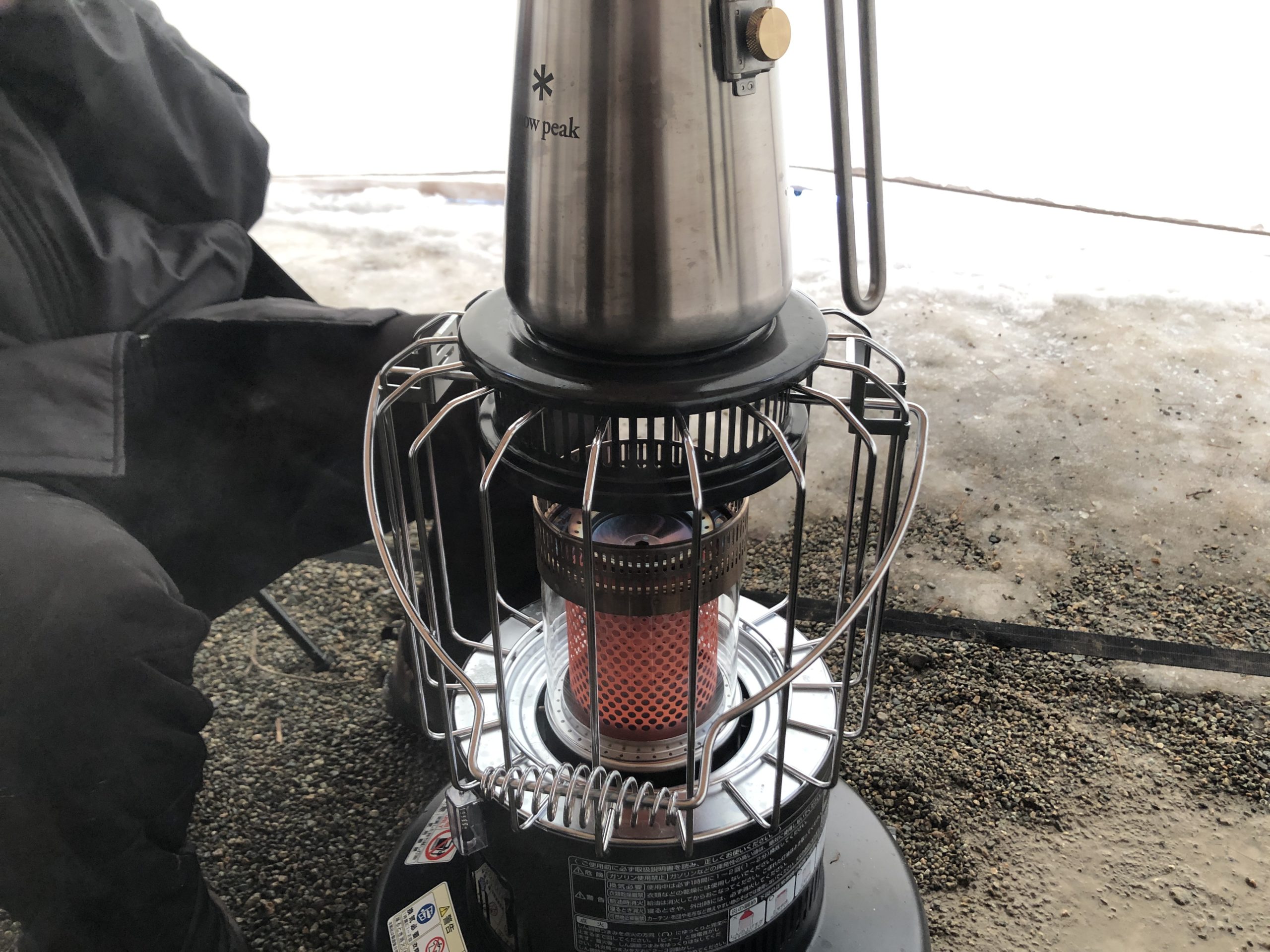 レビュー】冬キャンプの強い味方！｜スノーピーク グローストーブ