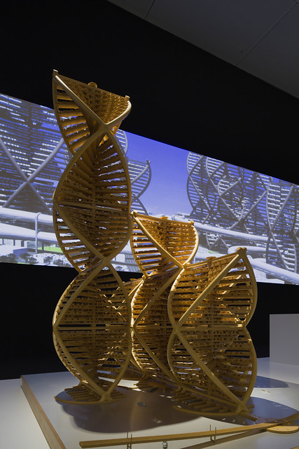 展示風景「メタボリズムの未来都市展：戦後日本・今甦る復興の夢と