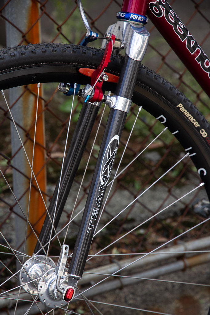 WOUND UP* gravel x disc fork (silver) - BLUE LUG ONLINE STORE