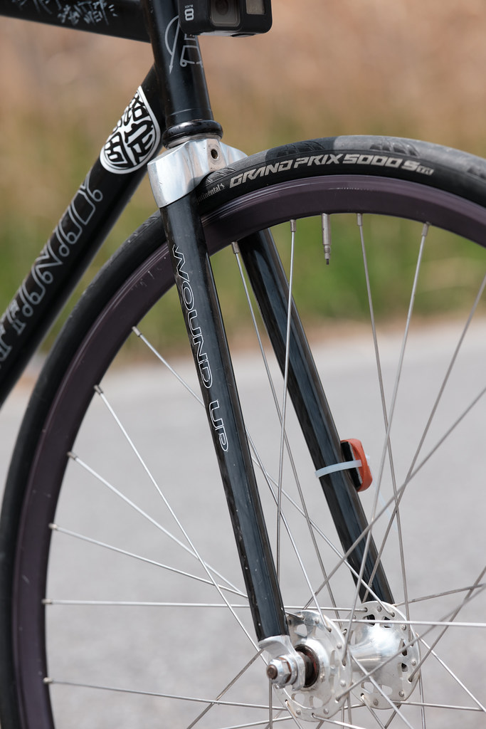WOUND UP* gravel x disc fork (silver) - BLUE LUG ONLINE STORE