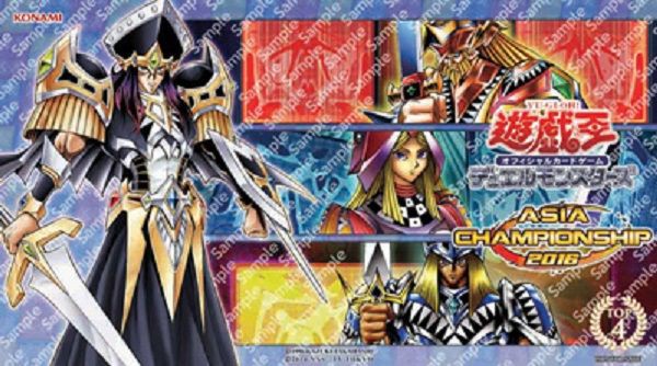 遊戯王 ASIA CHAMPIONSHIP 2016 プレイマット 沈黙の剣士-サイレント