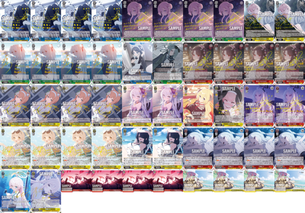 ヴァイスシュヴァルツ 8門プリヤデッキ+調整用パーツ ヴァイス