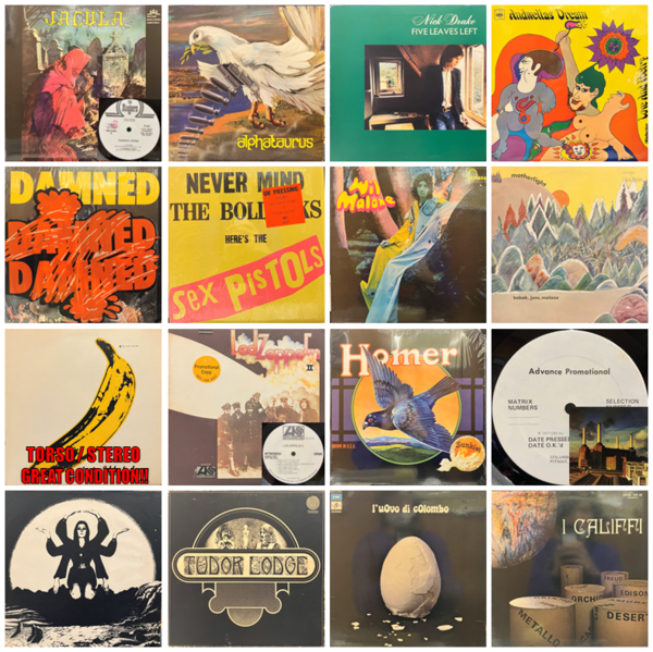 □4/26(土)「お茶の水 ロック/プログレ廃盤レコードフェア」≪通販