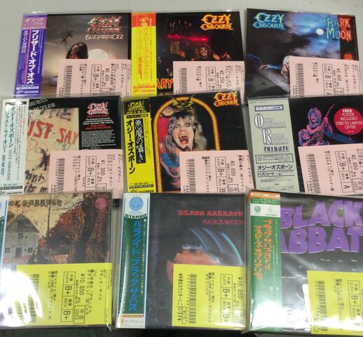 OZZY OSBOURNE大放出 : ディスクユニオンお茶の水ハードロック/ヘヴィ