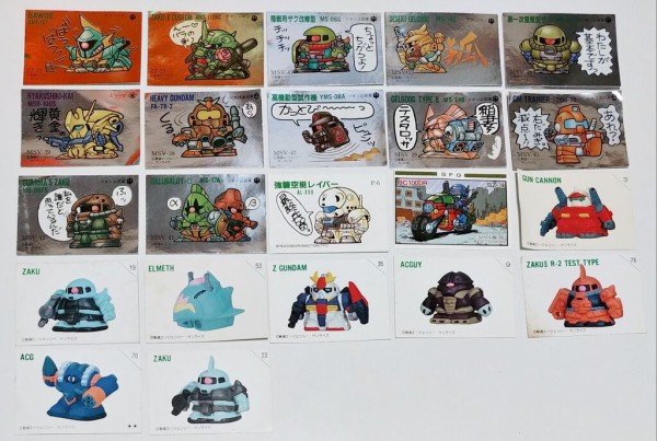 掘り出し物を色々入手！ SDガンダム ガン消し スパイラルゾーン