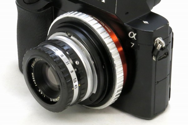 引き伸ばしレンズ FUJINON-E 38mm F4.5 でデジタル撮影してみよう