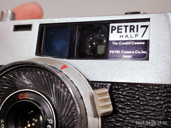 1961/昭和36/PETRI/PETRI7 HALF/ペトリ/ハーフサイズカメラ/ : Extinct