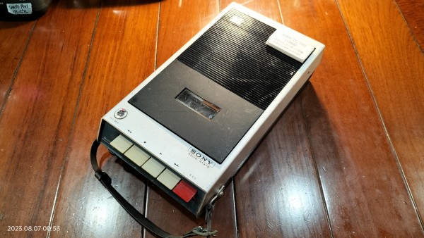 1966/昭和41/SONY/TC-100/TAPECORDER/マガジンマチック100/単2乾電池4