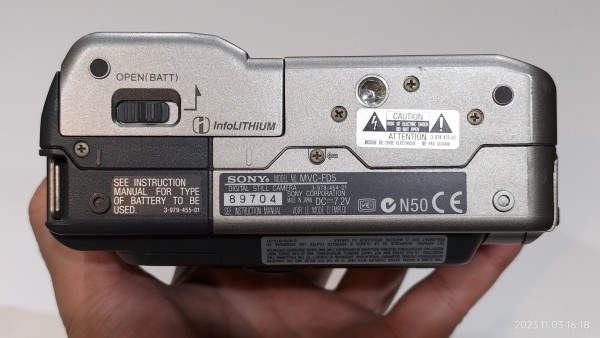 1997/平成9/SONY/MVC-FD5/Digital MAVICA/デジタルマビカ/フロッピー