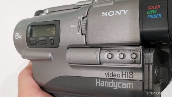 1992/平成4/SONY/CCD-TR1/Hi8 HandyCam/8ミリビデオ/ハンディカム/映画