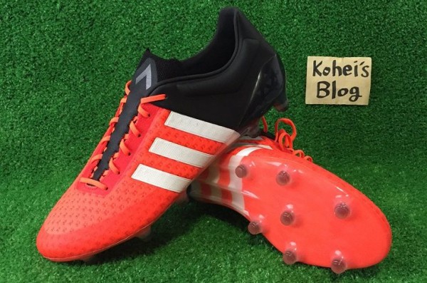 adidas エース15.1 と エース16.1 のFG/AGソールの進化過程 : Kohei's