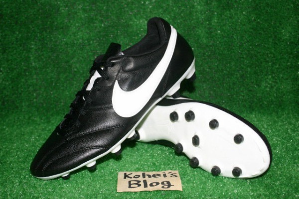 新色】 ナイキ ティエンポ プレミア FG ブラックアウト & ホワイト